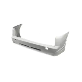Rear bumper cover (primed for painting) Fiat Doblo I 2001-2005 photo 2