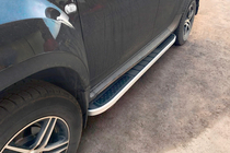 Renault Duster 2008–2017 Side Steps Tayga V2 (2 pcs, Aluminum) photo 1