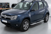 Renault Duster 2008–2017 Side Steps Tayga V2 (2 pcs, Aluminum) photo 2
