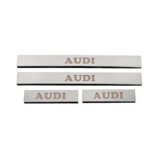 Door Sill Covers (4 pcs, Carmos) Audi A4 B6 2000-2004 photo 1