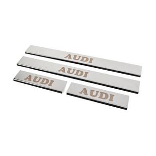 Door Sill Covers (4 pcs, Carmos) Audi A4 B6 2000-2004 photo 2