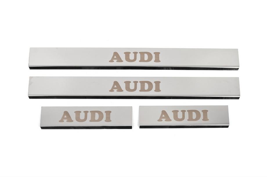 Audi A4 B6 2000-2004 Door Sill Covers (4 pcs, Carmos) Image