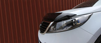 Kia Sportage 2010-2015 Hood Deflector (EuroCap) photo 2