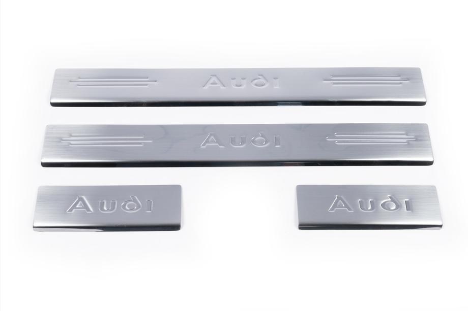 Audi A6 C5 1997-2001 Door Sill Covers (4 pcs, Carmos) Photo 2