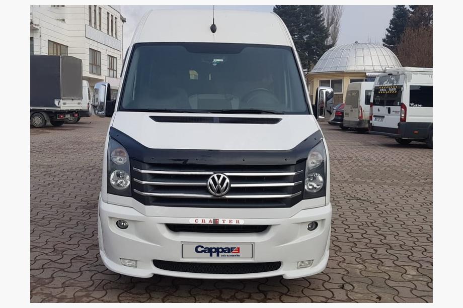 Volkswagen Crafter 2006-2016 Hood Deflector 2006↗, 2011↗ (EuroCap) Photo 5