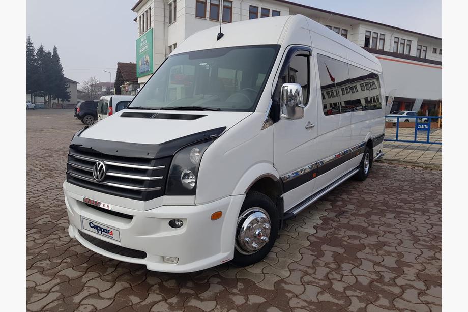Volkswagen Crafter 2006-2016 Hood Deflector 2006↗, 2011↗ (EuroCap) Photo 7