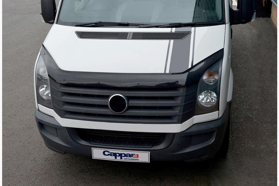 Volkswagen Crafter 2006-2016 Hood Deflector 2006↗, 2011↗ (EuroCap) Photo 8
