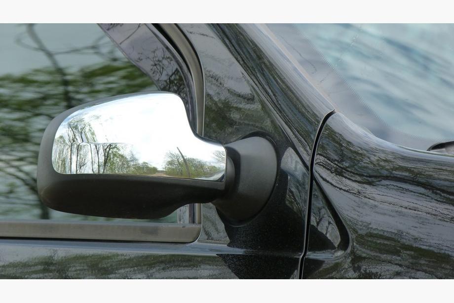 Renault Logan MCV 2005-2013 Chrome Mirror Covers TOPS Version 2 (2pcs) Image