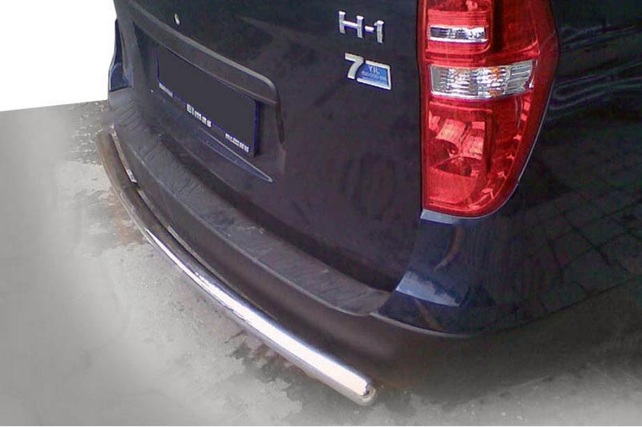 Hyundai H300, H1, Starex 2008-2020 Rear Bar AK002 (Stainless Steel) Photo 1