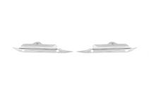Nissan Navara 2006-2015 Chrome Cover for Parking Sensors (2 pcs, Stainless Steel) photo 2