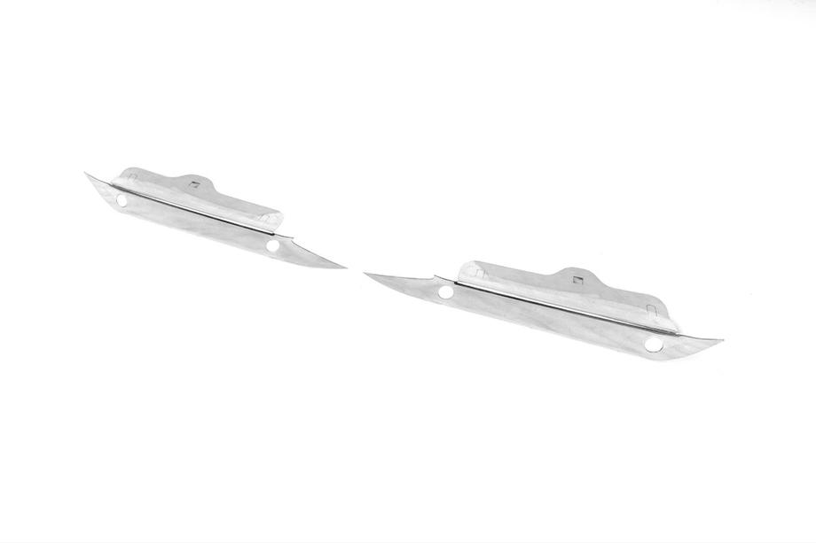 Nissan Navara 2006-2015 Chrome Cover for Parking Sensors (2 pcs, Stainless Steel) Image