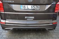 Volkswagen T6 2015-2024 Rear bumper cover AMG-style (primed for painting) photo 3