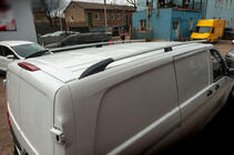 Mercedes Vito/V-class W447 2014- Roof Rails ELITE Chrome (Plastic Foot) Short Wheelbase (Compact) photo 3