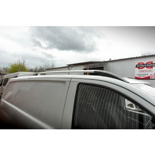 Roof Rails ELITE Chrome (Plastic Foot) Mercedes Vito/V-class W447 2014- photo 2