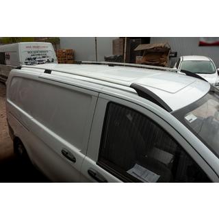 Roof Rails ELITE Chrome (Plastic Foot) Mercedes Vito/V-class W447 2014- photo 1
