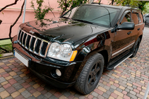 Jeep Grand Cherokee WK 2004-2010 Side Steps Maya V1 (2 pcs, Aluminum) photo 1