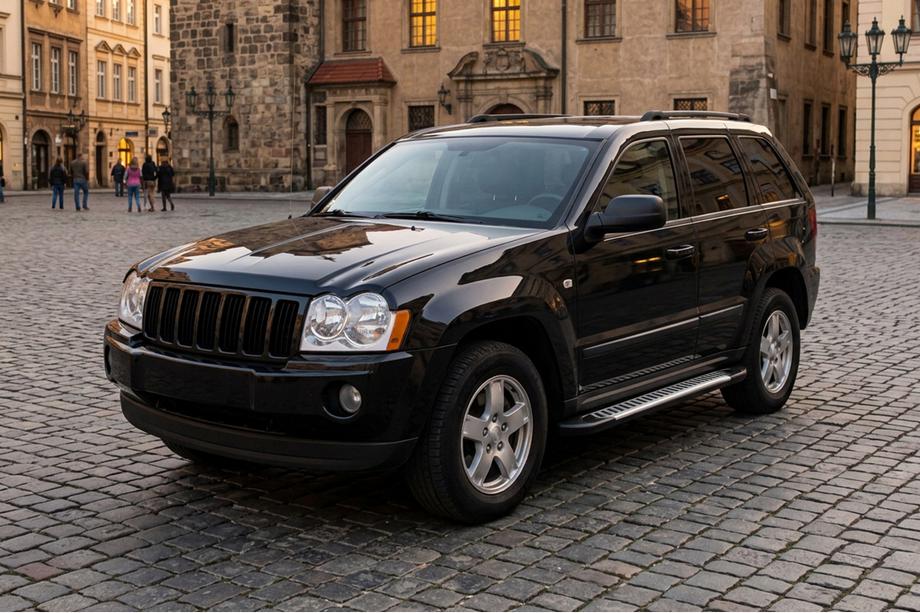 Jeep Grand Cherokee WK 2004-2010 Side Steps Line (2 pcs, Aluminum) Image