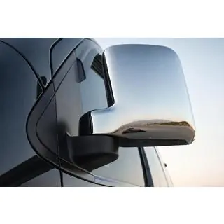 Chrome Mirror Covers (2 pcs, plastic) photo 1