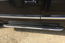 Jeep Grand Cherokee WK2 2010-2021 Side Steps Maydos V2 (2 pcs, stainless steel) photo 1
