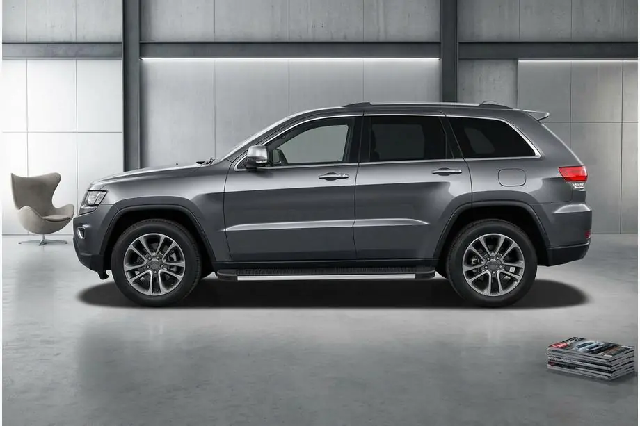 Jeep Grand Cherokee WK2 2010-2021 Side Steps Maya V1 (2 pcs, Aluminum) Image