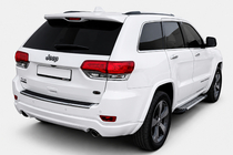 Jeep Grand Cherokee WK2 2010-2021 Side Steps Allmond Grey (2 pcs, Aluminum) photo 1