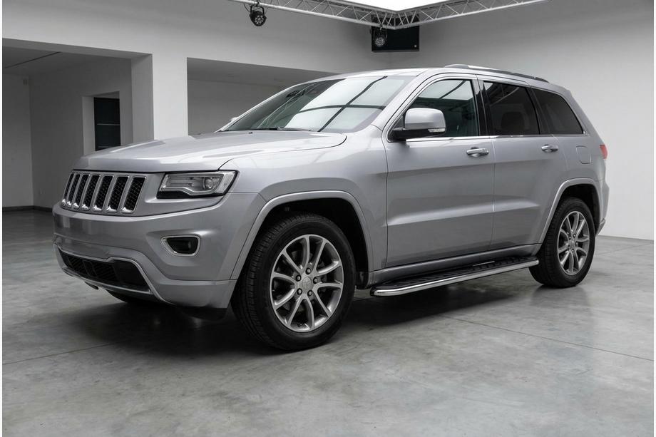 Jeep Grand Cherokee WK2 2010-2021 Side Steps Maydos V1 (2 pcs, Aluminum & Stainless Steel) Image