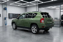 Jeep Compass 2006-2016 Side Steps Maydos V2 (2 pcs, stainless steel) photo 1