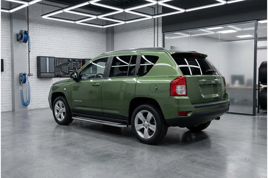 Jeep Compass 2006-2016 Side Steps Maydos V2 (2 pcs, stainless steel) Image