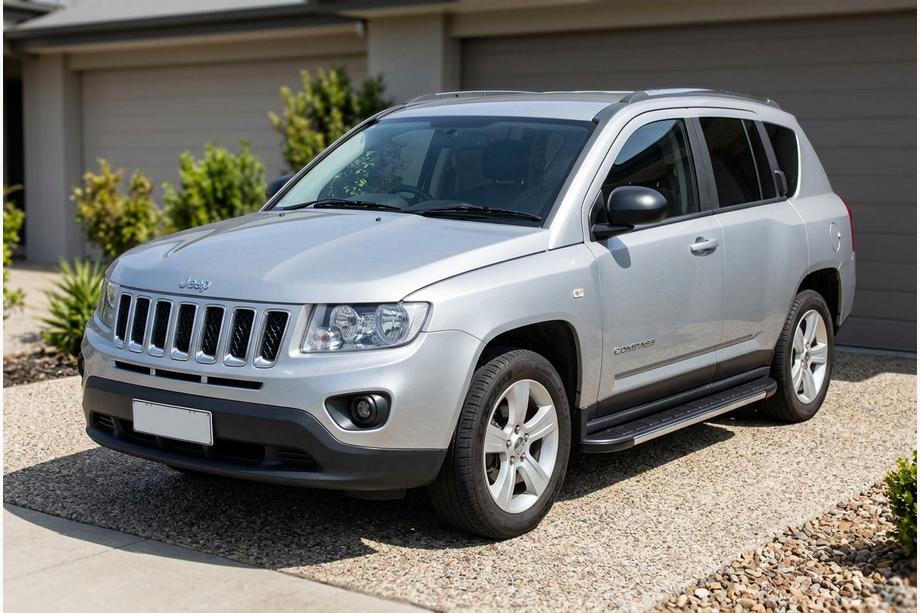 Jeep Compass 2006-2016 Side Steps RedLine V1 (2 pcs, Aluminum) Image