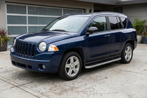 Jeep Compass 2006-2016 Side Steps Maydos V1 (2 pcs, Aluminum & Stainless Steel) photo 1