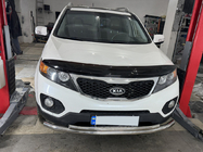 Kia Sorento II XM 2009-2014 Front lower bull bar stainless steel photo 2