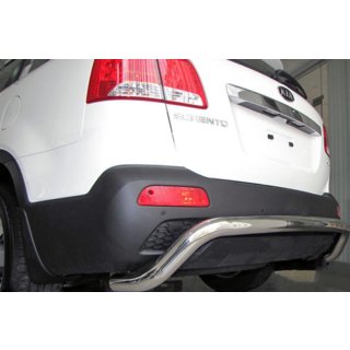 Rear Bar AK007 (Stainless Steel) Kia Sorento II XM 2009-2014 photo 1