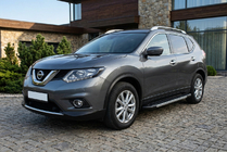 Nissan X-trail T32/Rogue 2014-2021 Side Steps RedLine V1 (2 pcs, Aluminum) photo 1