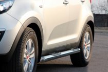 Kia Sportage 2010-2015 Side Pipes (2 pcs, Stainless Steel) photo 4