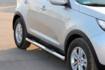 Kia Sportage 2010-2015 Side Pipes (2 pcs, Stainless Steel) photo 3