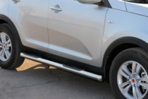 Kia Sportage 2010-2015 Side Pipes (2 pcs, Stainless Steel) photo 2