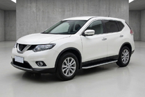 Nissan X-trail T32/Rogue 2014-2021 Side Steps Tayga Grey (2 pcs, Aluminum) photo 1
