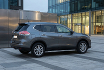 Nissan X-trail T32/Rogue 2014-2021 Side Steps Maydos V1 (2 pcs, Aluminum & Stainless Steel) photo 1