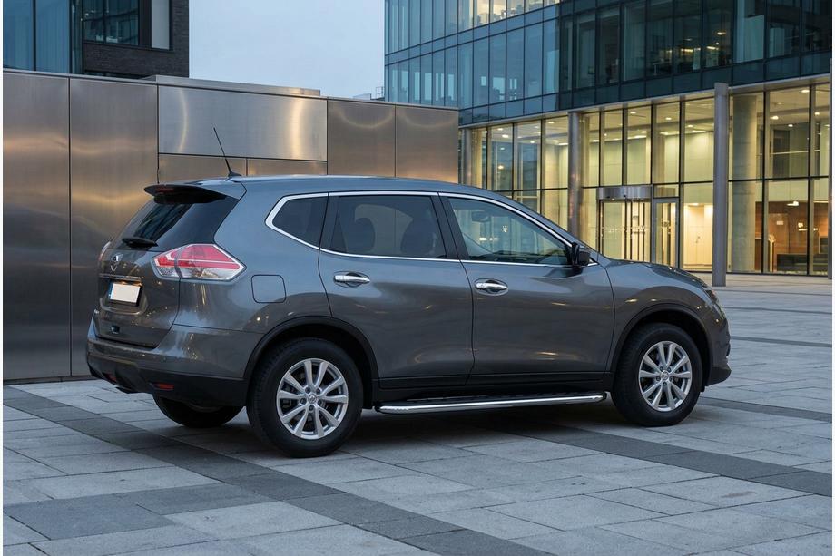Nissan X-trail T32/Rogue 2014-2021 Side Steps Maydos V1 (2 pcs, Aluminum & Stainless Steel) Image