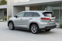Toyota Highlander 2013-2019 Side Steps Allmond Black (2 pcs, Aluminum) photo 1