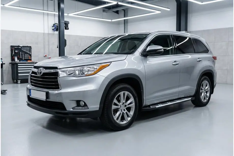 Toyota Highlander 2013-2019 Side Steps Sunrise (2 pcs, Aluminum) Image