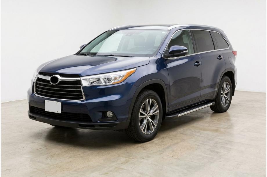 Toyota Highlander 2013-2019 Side Steps RedLine V1 (2 pcs, Aluminum) Image