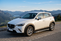 Mazda CX-3 2015- Side Steps Maydos V1 (2 pcs, Aluminum & Stainless Steel) photo 1