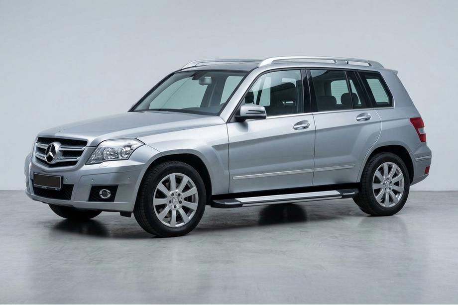 Mercedes GLK class X204 2008-2015 Side Steps Rainbow (2 pcs, Aluminum) Image