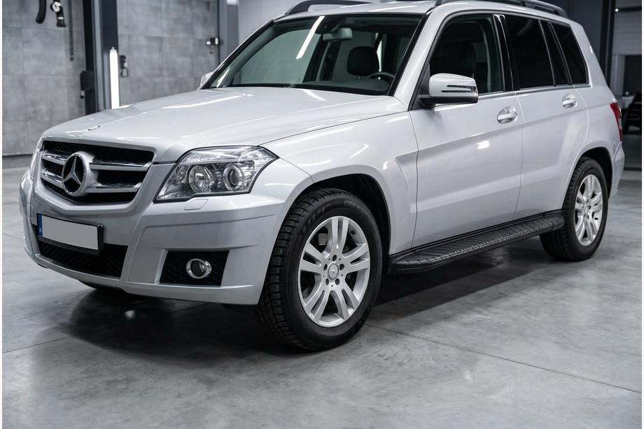 Mercedes GLK class X204 2008-2015 Side Steps Bosphorus Black (2 pcs, Aluminum) Image