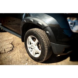 Fender flares with lips (8 pcs, plastic) photo 4