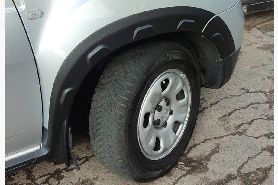 Renault Duster 2008–2017 Fender flares with lips (8 pcs, ABS) Photo 11