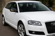 Audi A3 2003-2012 Mirror Covers 2008-2012 (2 pcs, Carbon) photo 1