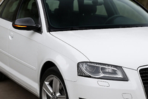 Audi A5 2007-2015 Mirror Covers (2 pcs, Carbon) photo 1