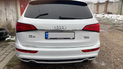 Audi Q5 2008-2017 Chrome trim above license plate (stainless steel) photo 2